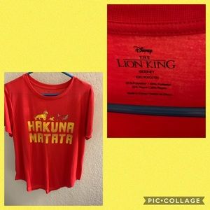 Disney Lion king Hakuna Matata Shirt XXL